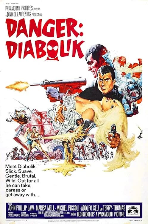Danger: Diabolik film posteri