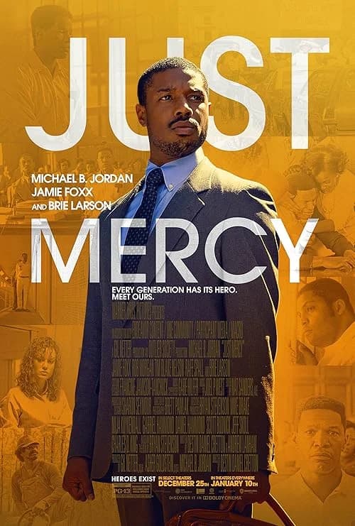 Just Mercy film posteri