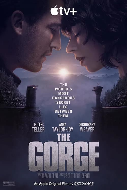 The Gorge film posteri