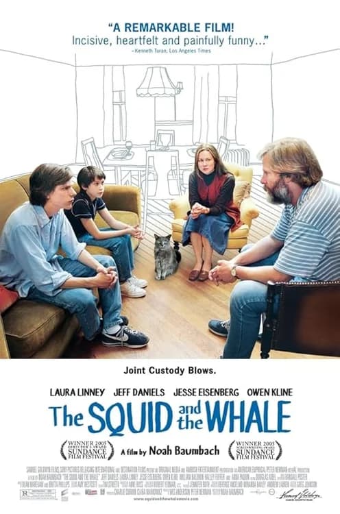 The Squid and the Whale film posteri