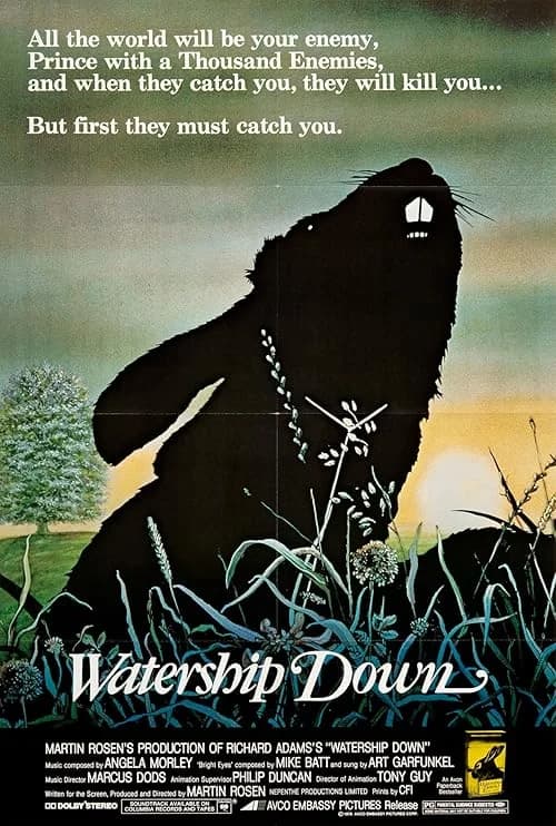 Watership Down film posteri